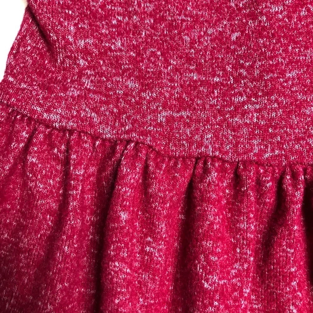 Carter’s Burgundy Cozy Viscose Long Sleeve Dress